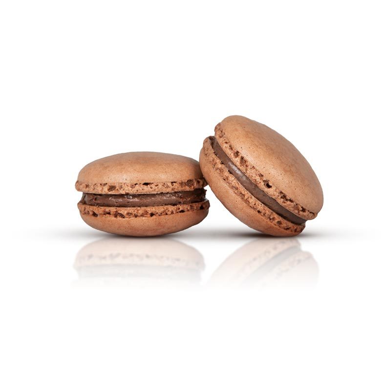 Macaron al cioccolato