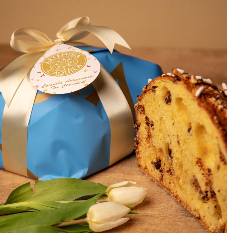 colomba tre cioccolati