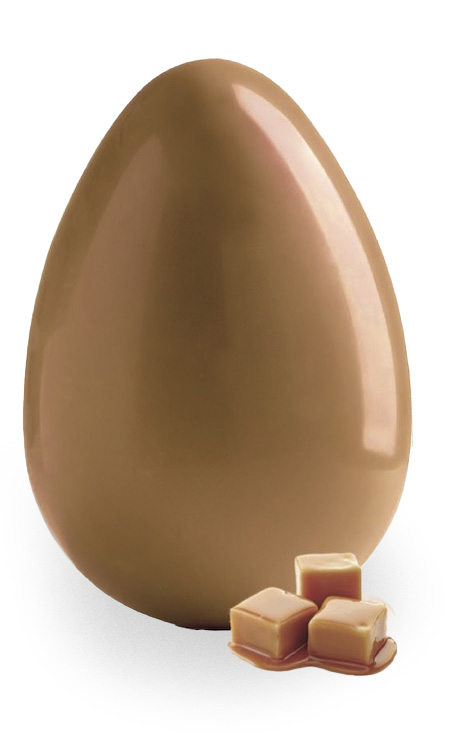 uovo Caramello nudo uovo di cioccolato al caramello